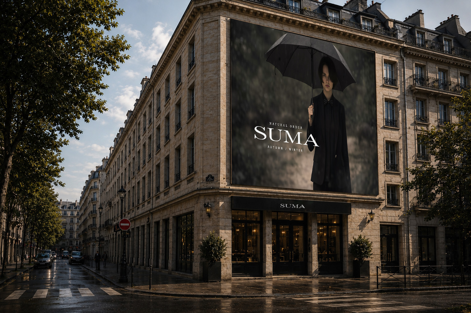 SUMA exterior architectural brand expression