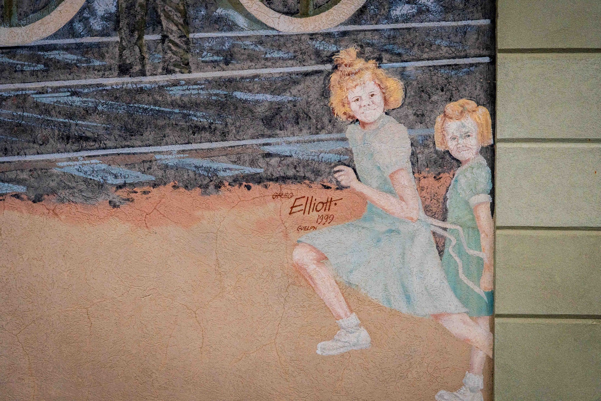 Simcoe and Aylmer Mural documented in Peterborough