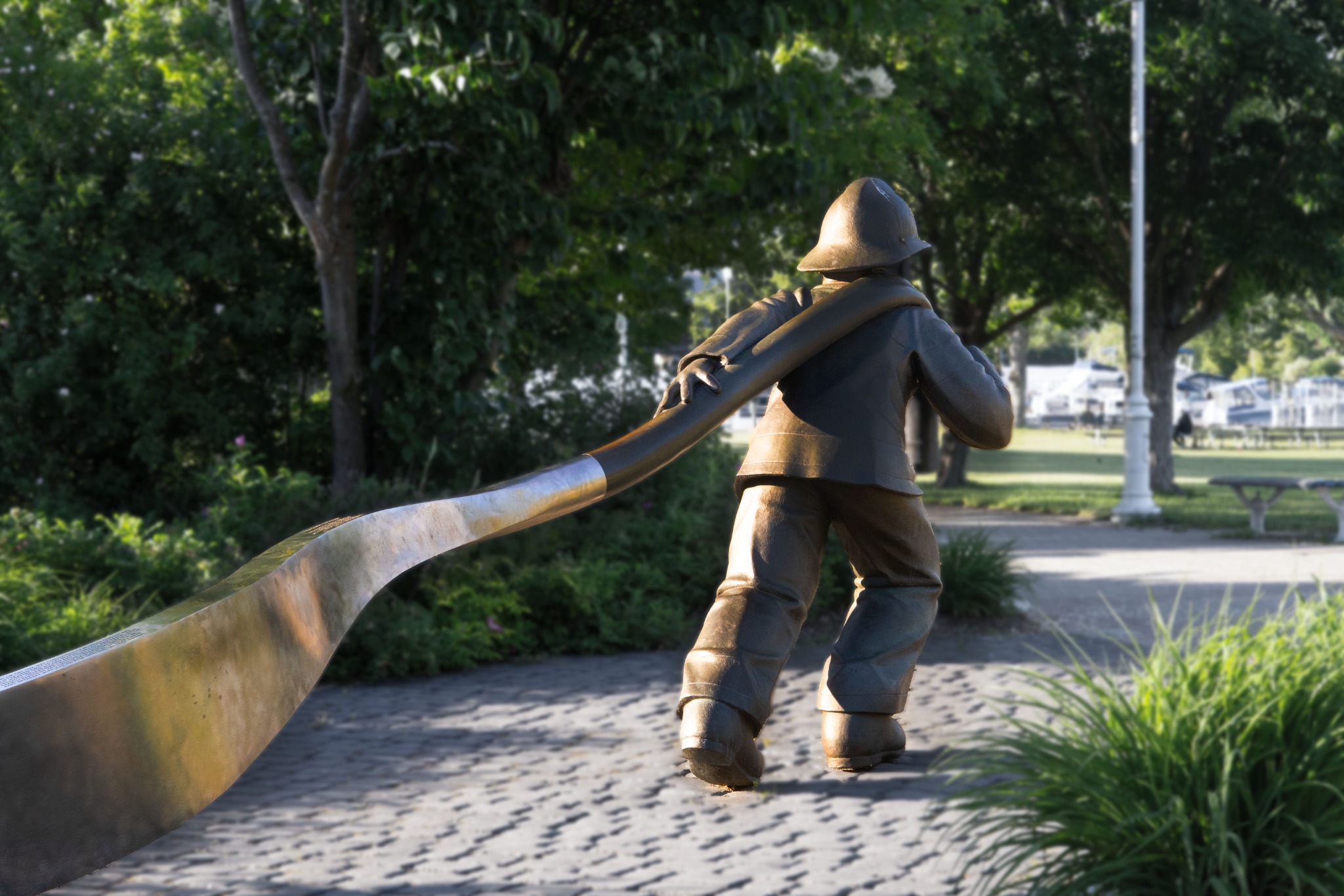 Fallen Fire Fighter's Memorial 2 documented in Peterborough