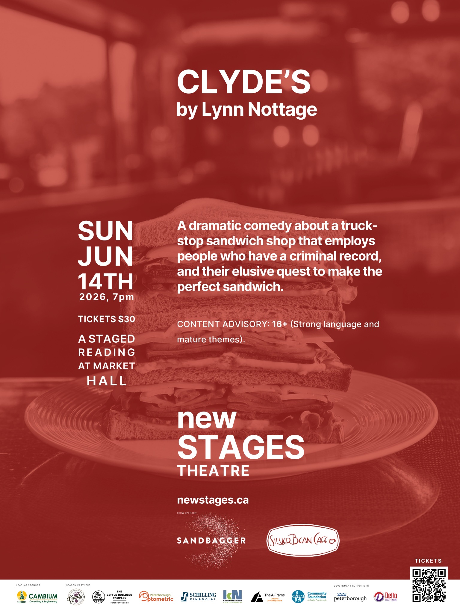 Clyde’s poster for New Stages Theatre