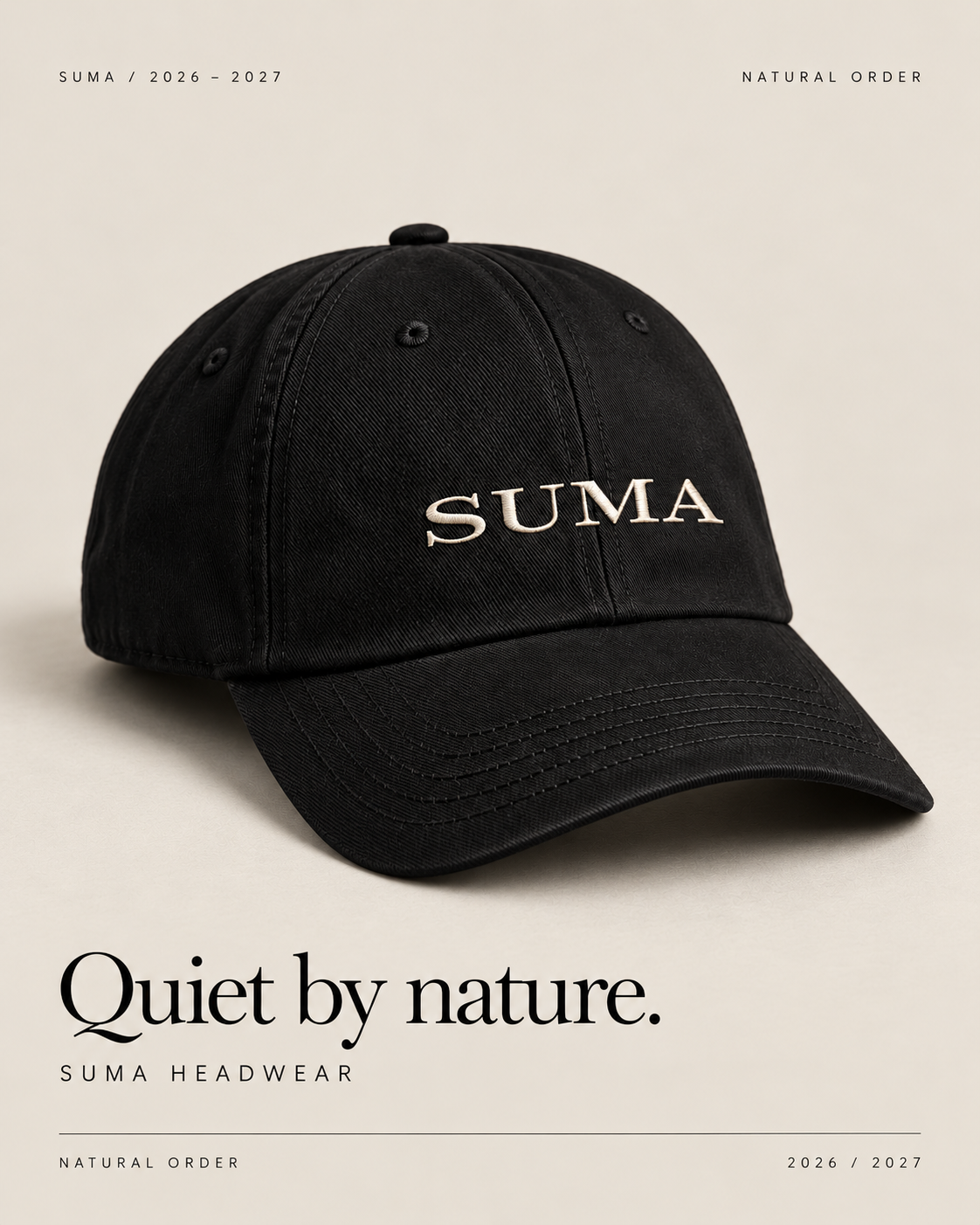 SUMA headwear — instagram concept mockup