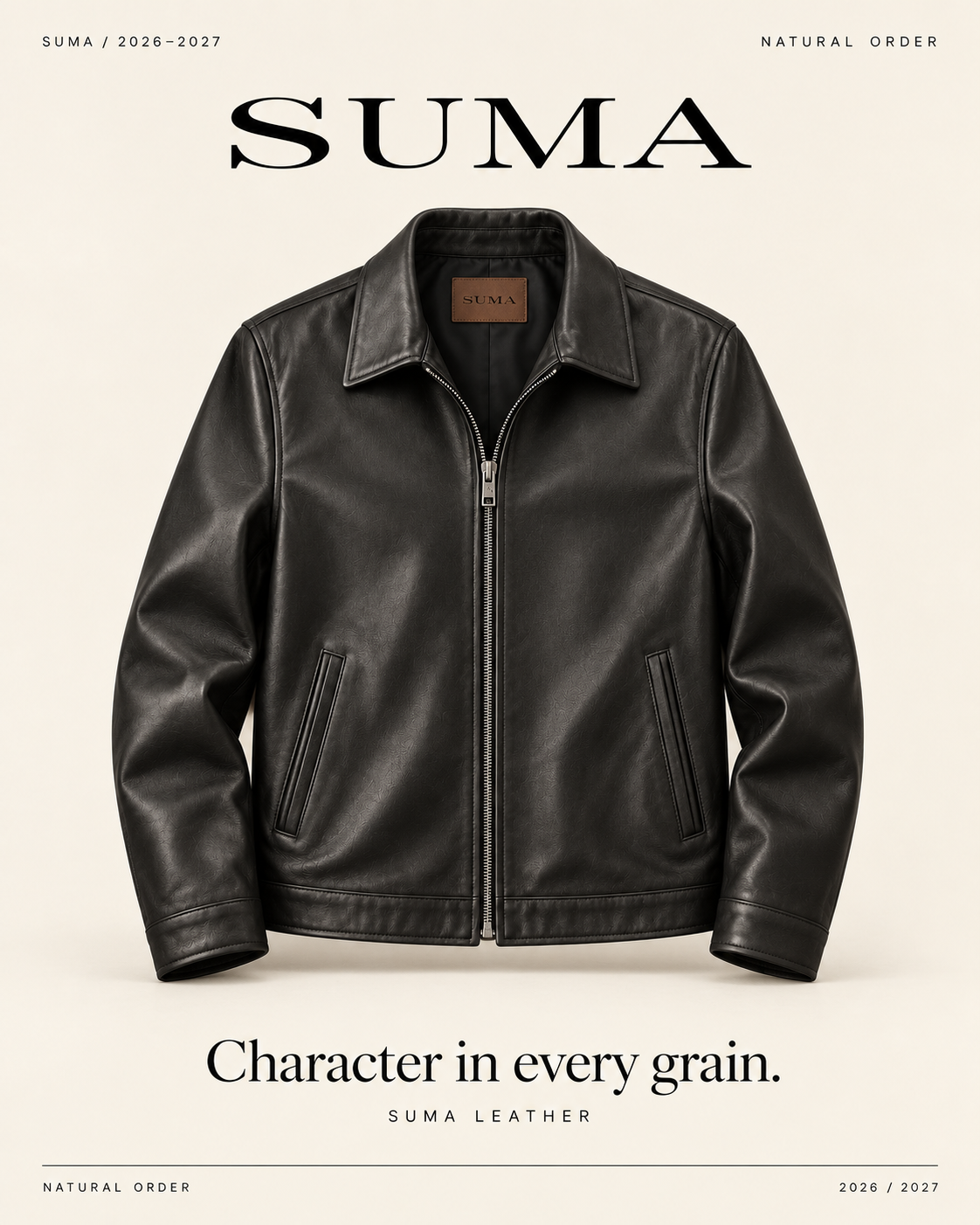 SUMA leather — instagram concept mockup