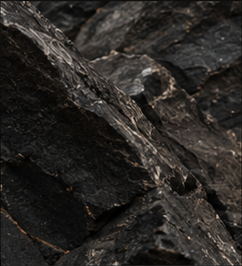 Charcoal mineral texture